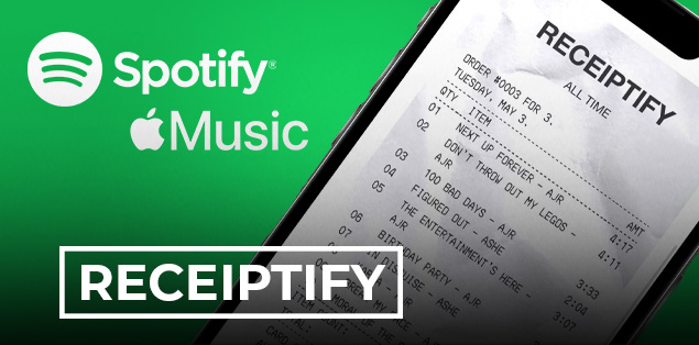How To Use Receiptify For Spotify & Apple Music